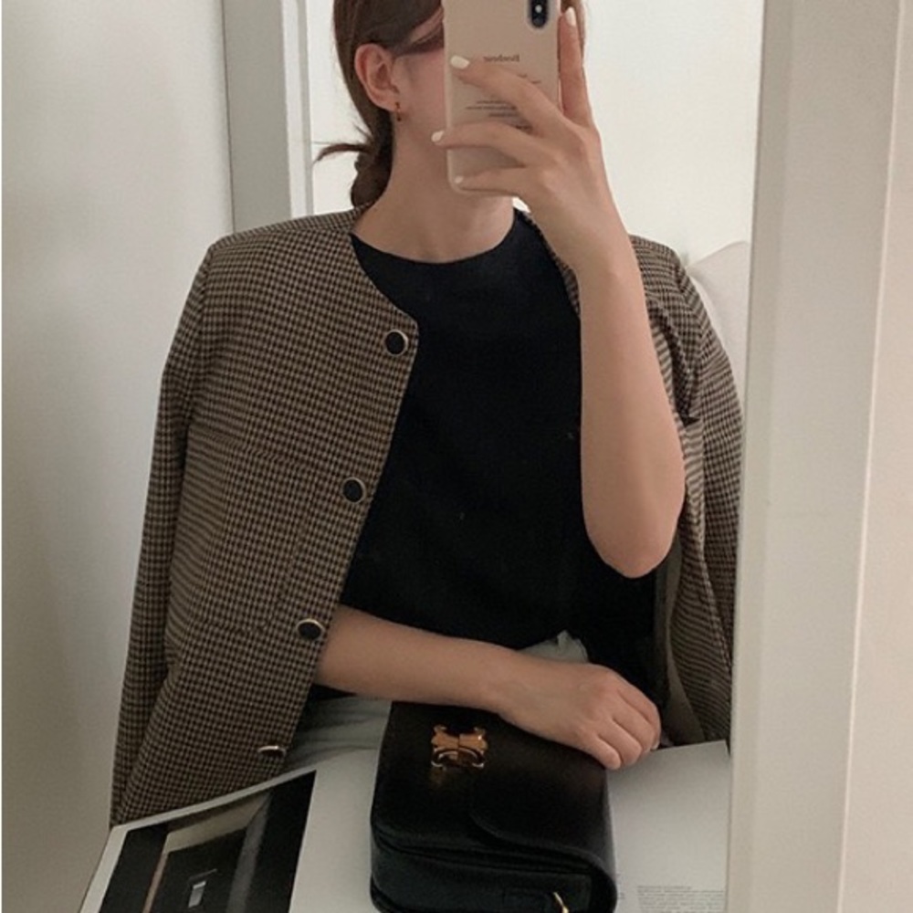 Brand New Herringbone Blazer from Korea